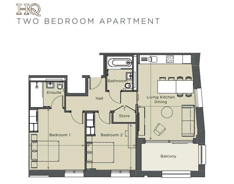 Luxury 2 Bedroom Apartment With Free Parking In The Heart Of York Exterior foto